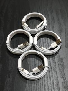 新品 iPhone ライトニングケーブル 4本 2m USB 充電器 純正品質