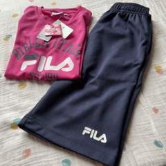 ♥︎ FlLA ガールズ　上下セットセット　ピンク✖️紺♥︎