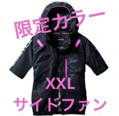 空調服 カモフラブラック バートル AC2066 XXL サイドファン