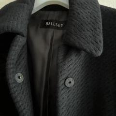 Ballsey アンゴラ混 チェスターコート ブラック サイズ38*XC804