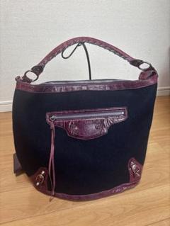 希少カラー☆00s／old Balenciaga／THE DAY／ハンドバッグ