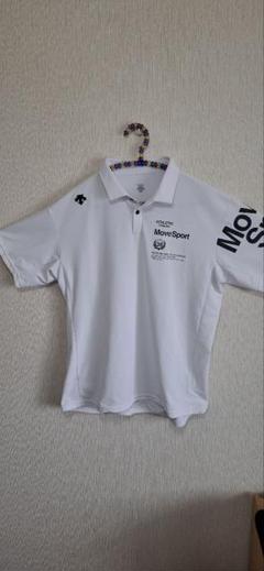 MoveSport ホワイト ポロシャツ 2XO(身長187～193)