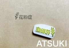 消しゴムはんこ。花粉症マーク ボタニカルのサムネイル