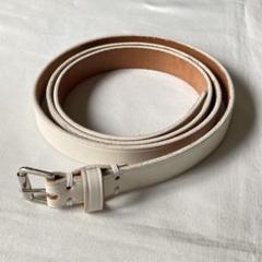 【美品】MHL マーガレットハウエル　高級レザーベルト 本革/牛革 英国製正規品 美品】MHL マーガレットハウエル 高級レザーベルト 本革/牛革