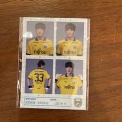 川崎フロンターレ　証明写真風ステッカー　33 イクヒョン　ガチャフロのサムネイル