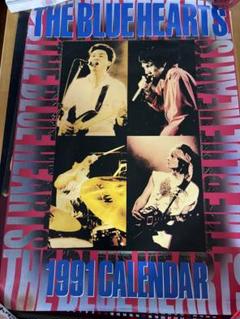 レア⚫THE BLUE HEARTS ブルーハーツ1991カレンダー　ポスター 2025年最新】the blue hearts ポスターの人気アイテム - メルカリ