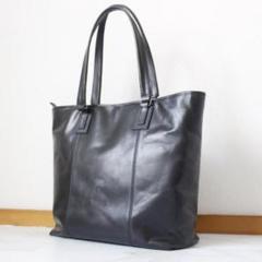 grungeall レザートートバッグ ブラック ビジネス