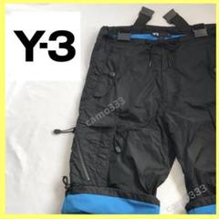 Y-3 ワイスリー ヨウジヤマモト メンズ パンツ ブラック ハーフパンツ