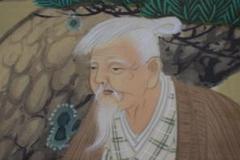 春嶺秀/高砂之図/祝事人物図/掛軸☆宝船☆Z-456 春嶺秀/高砂之図/祝事人物図/掛軸☆宝船☆Z-456 - メルカリ