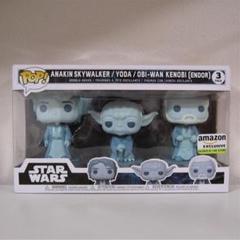 激レアFUNKO POP!スターウォーズ　エンドアアナキン　ヨーダ　オビワン限定 一年ぶり再入荷しました！「スター・ウォーズ」霊体 オビワン