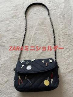ZARA デニムバッグ、スタッズ付き黒バッグ、オレンジキルティングバッグセット 2025年最新】ザラキルティングデニムショルダーバッグの人気