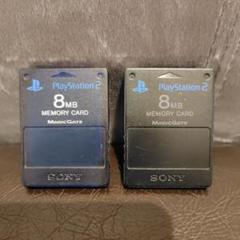 SONY PlayStation 2 メモリーカード 8MB【動作OK】日本製