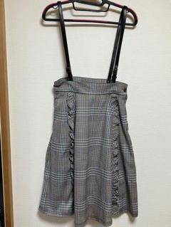 メゾピアノジュニア　スカート　肩紐