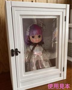 人形用木製収納ケース(白色) ハンドメイド リカちゃん ブライス