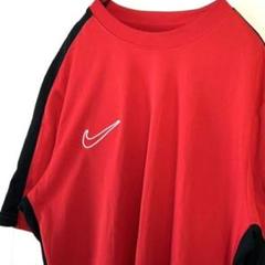 ナイキ NIKE ロゴ ドライフィット Tシャツ L レッド 赤 古着