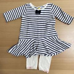 子ども用　サニーランドスケープ　ワンピース+レギンス　80cm