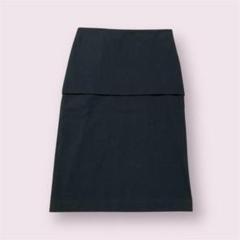 PRADA プラダ ひざ丈スカート 黒x白 40(M位) 4103725F0071 PRADA(プラダ) スカート(レディース) - 海外通販のBUYMA