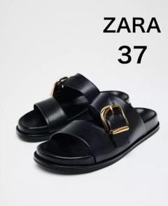 2025年最新】zara バックルフラットサンダルの人気アイテム