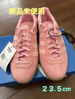新品未使用☆アディダス バミューダ ピンク 23.5㎝☆ GY7386