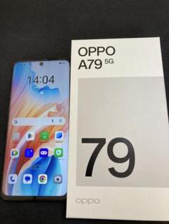 OPPO A79 5G 本体 ミステリーブラック 下の方スレあり