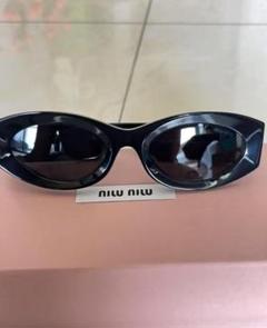 【最終値下げ】Miu Miu ブラック サングラス Miu Miu ブラック サングラス - メルカリ
