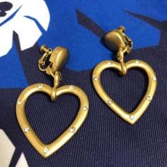 本日限定値下げ AHKAHハート❤️18Kピアス(片耳のみ) （ピアス