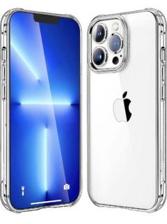 iPhone 13 Proケース 保護バンパー付き スリムフィット クリア