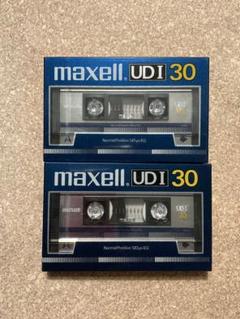 maxell UDI 30 カセットテープ 2本セット
