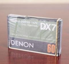 【超希少未使用品】カセットテープ　DENON 初代DX7のサムネイル