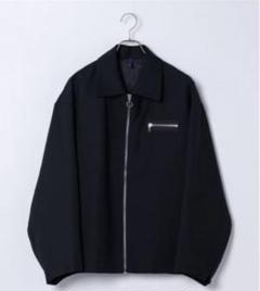 【美品】DOOPZ  異素材　ジップアップ　ジャージ　ブルゾン　L 極美品 DOOPZ 異素材 ジップアップ ジャージ ブルゾン