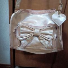LIZLISA♡リボンデザイン ピンク ボストンバッグ