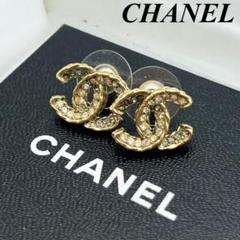 【美品】　CHANEL シャネル　ココマーク　ピアス　ゴールド　27のサムネイル