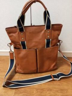 COACH コーチ レザーショルダーバッグ