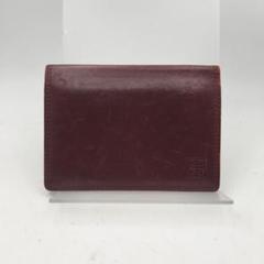 ジバンシー　名刺入れ　カードケース　財布　ボルドー