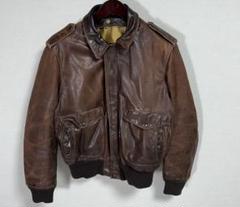 Schott 184SM A-2 A2 レザーフライトジャケット ブラウン