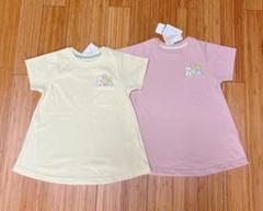 半額以下すみっこぐらしキッズTシャツ　イエロー130