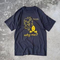 1990's S/S T-shirt why me? single stitch