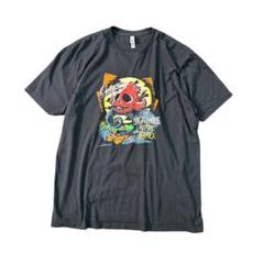 7TSM2【NEXT LEVEL】パロディTシャツ インポート　古着used