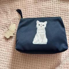 ポール&ジョー 極美品未使用黒猫プリントポーチ - メルカリ