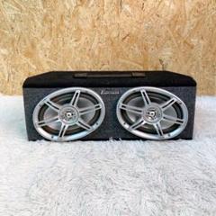 キッカーウーハー 廃盤レア アンプALPINE MRV-1005  配線セット HS10 25cm アンプ内蔵 超薄型 キッカー Kicker : USA Audio