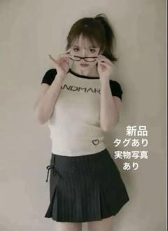 トップス andmary Mary logo ribbon tops beige TOPS
