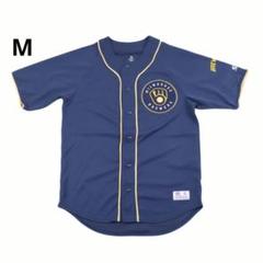 * TRUE FUN ゲームシャツ ベースボールシャツ MLB ブリュワーズ TRUE FUN ゲームシャツ ベースボールシャツ MLB ブリュワーズ