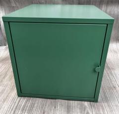 IKEA LIXHULT リックスフルト　キャビネット　グリーン　廃盤品 廃盤カラー IKEA イケア リックスフルト メタルキャビネット