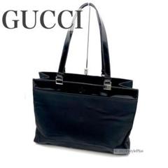 グッチ GUCCI トートバッグ ショルダー ビジネス 通勤 レッスンバッグ 黒