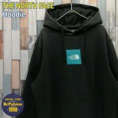 THE NORTH FACE　ノースフェイス　パーカー☆刺繍　ブラック