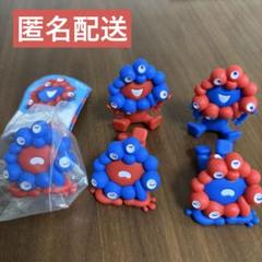 【海洋堂】ミャクミャク ガチャ 寝ころび　おすわり　5点セット