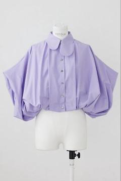 専用ENFOLD WASHABLE BALLOON CROPPED SHIRT WASHABLE BALLOON CROPPED SHIRT