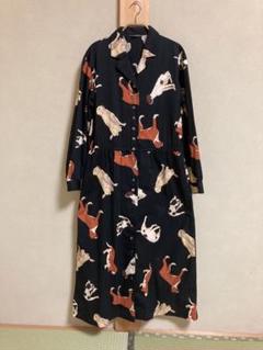 【美品】powder パウダー 下迫秀樹 ★ドッグ プリント ハスキー？ Tシャツ 半袖 丸首 犬 黒系 *z8516s KANEKO ISAO - 【美品】powder パウダー 下迫秀樹 ☆ 犬 ドッグ