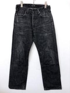 BEAMS ヴィンテージライク 古着 ボタンフライ ストレート デニム ジーンズ