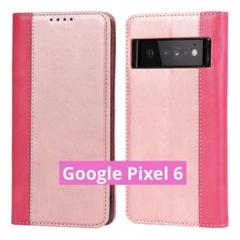 Google Pixel 6 ケース 手帳型 合成皮革 財布型 カード収納